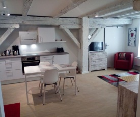 Schönes Ambiente in neuer Ferienwohnung im historischen Speicher