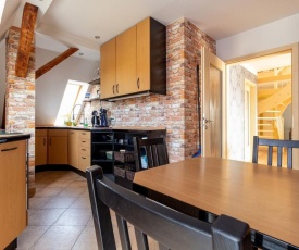 Maisonette Wohnung mit Blick über die Stadt